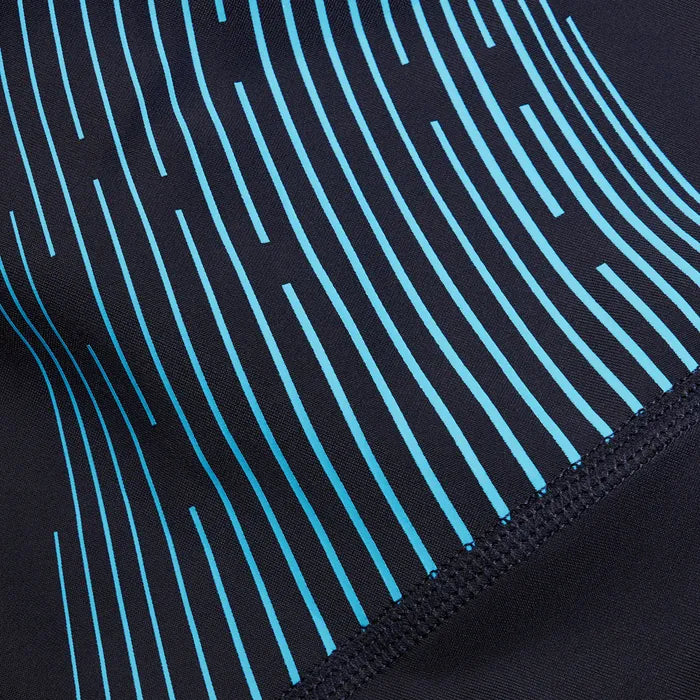 Womens Medley Logo Swimsuit (Navy/Blue)