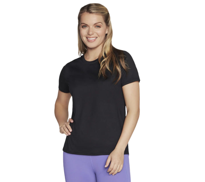 Womens GoDri Swift Tee (Black)