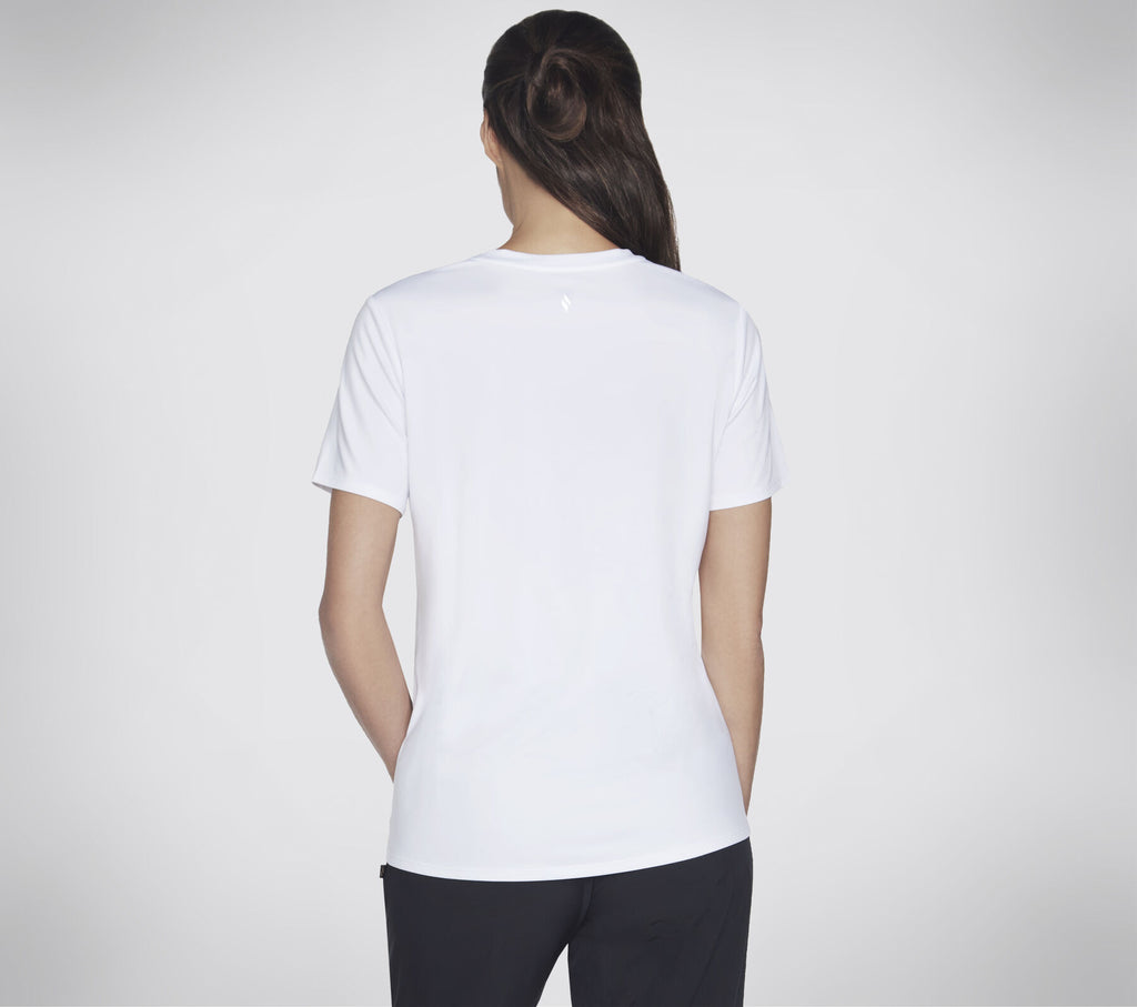 Womens GoDri Swift Tee (White)