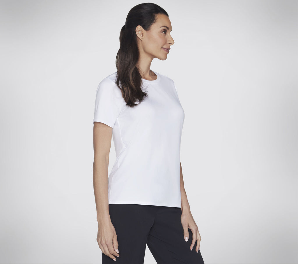 Womens GoDri Swift Tee (White)
