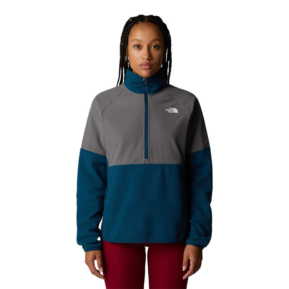 Womens Glacier Heavy Weight 1/2 Zip Jacket (Midnight Petrol)