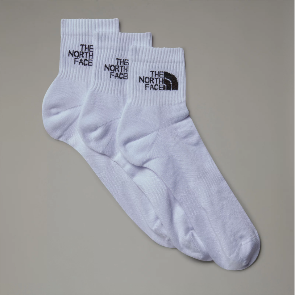 Multi Sport Cushion Quarter Socks (White)