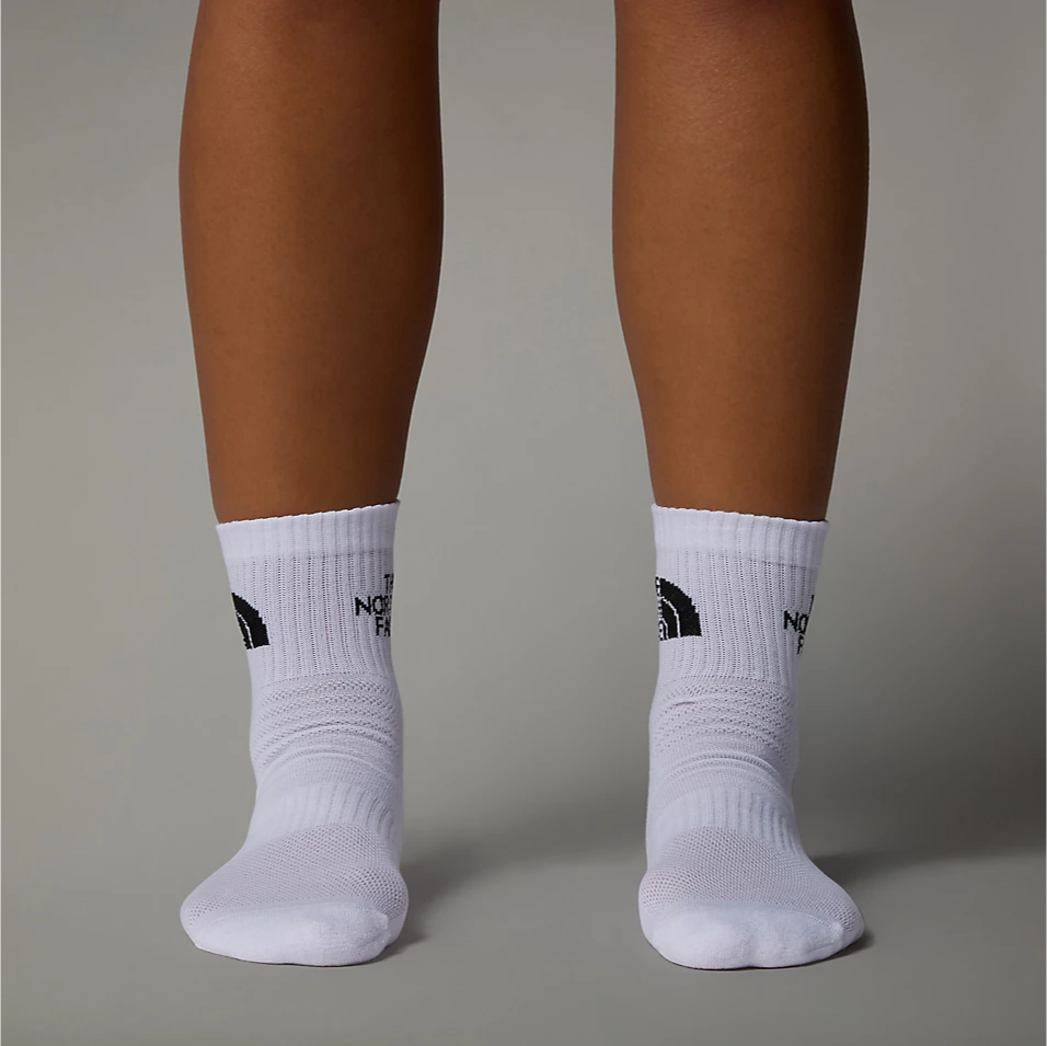 Multi Sport Cushion Quarter Socks (White)