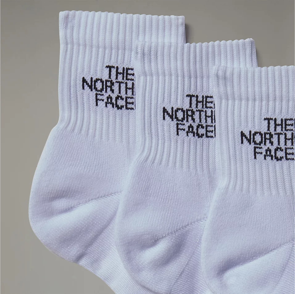 Multi Sport Cushion Quarter Socks (White)