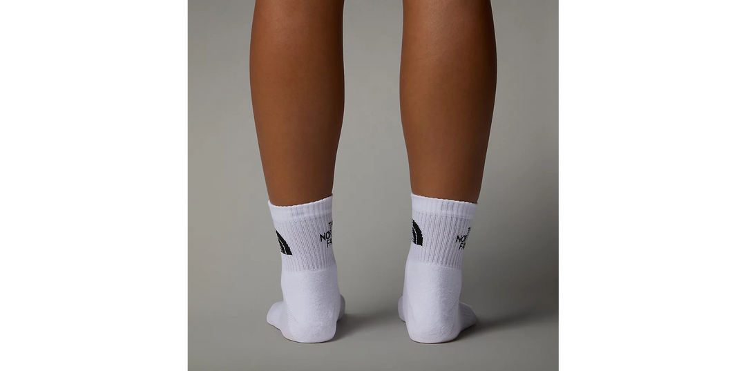 Multi Sport Cushion Quarter Socks (White)