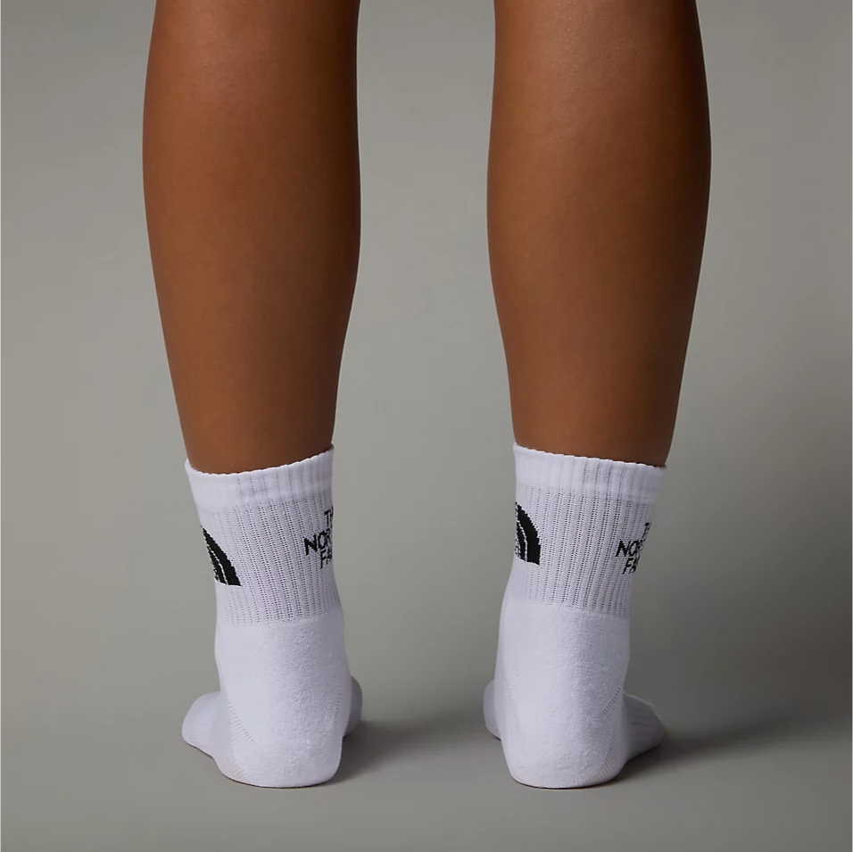 Multi Sport Cushion Quarter Socks (White)