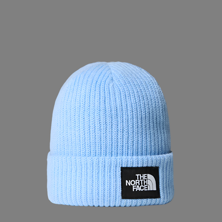 Salty Lined Beanie (Cornflower Blue)