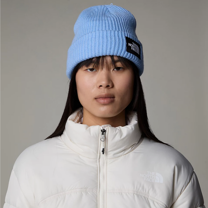 Salty Lined Beanie (Cornflower Blue)