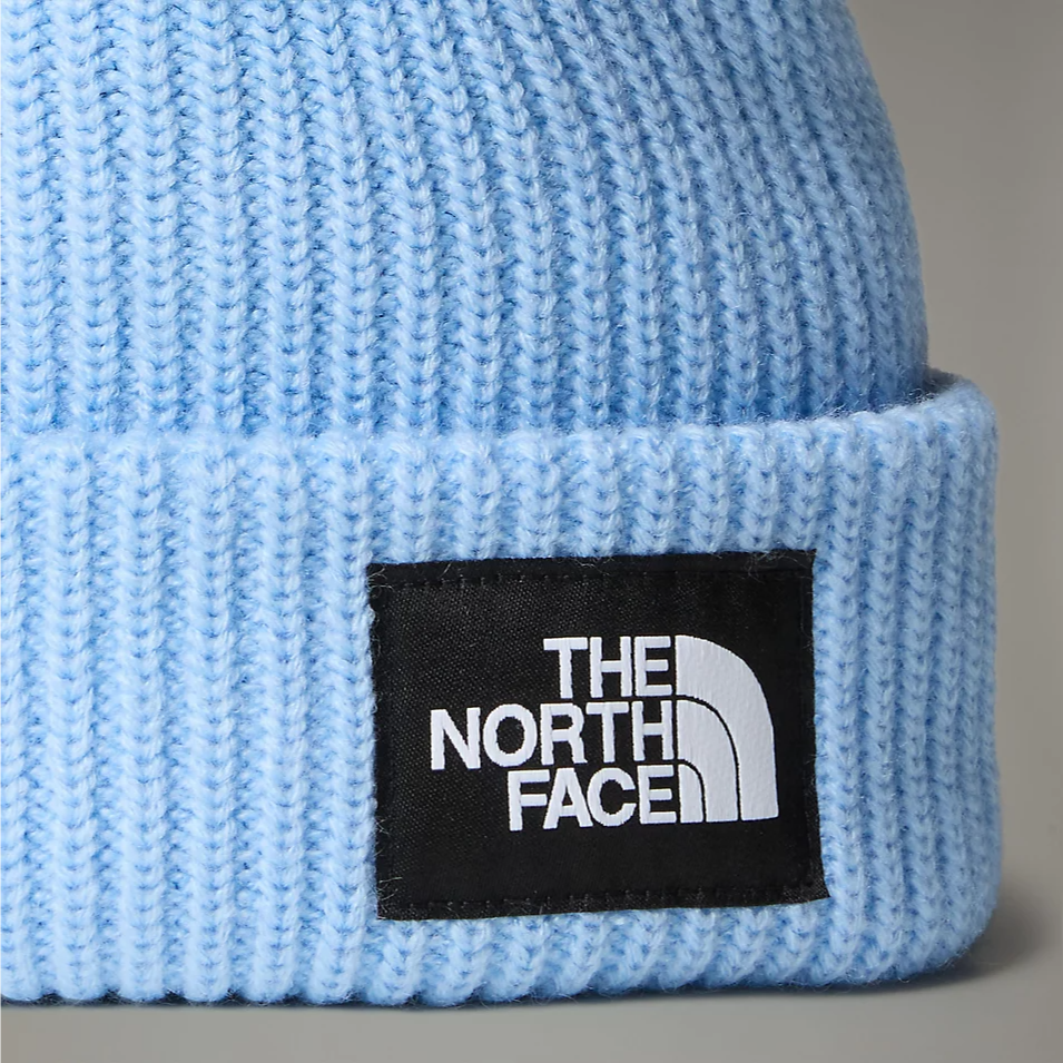 Salty Lined Beanie (Cornflower Blue)