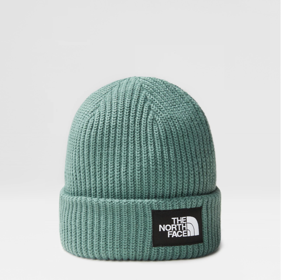 Salty Lined Beanie (Dark Sage)