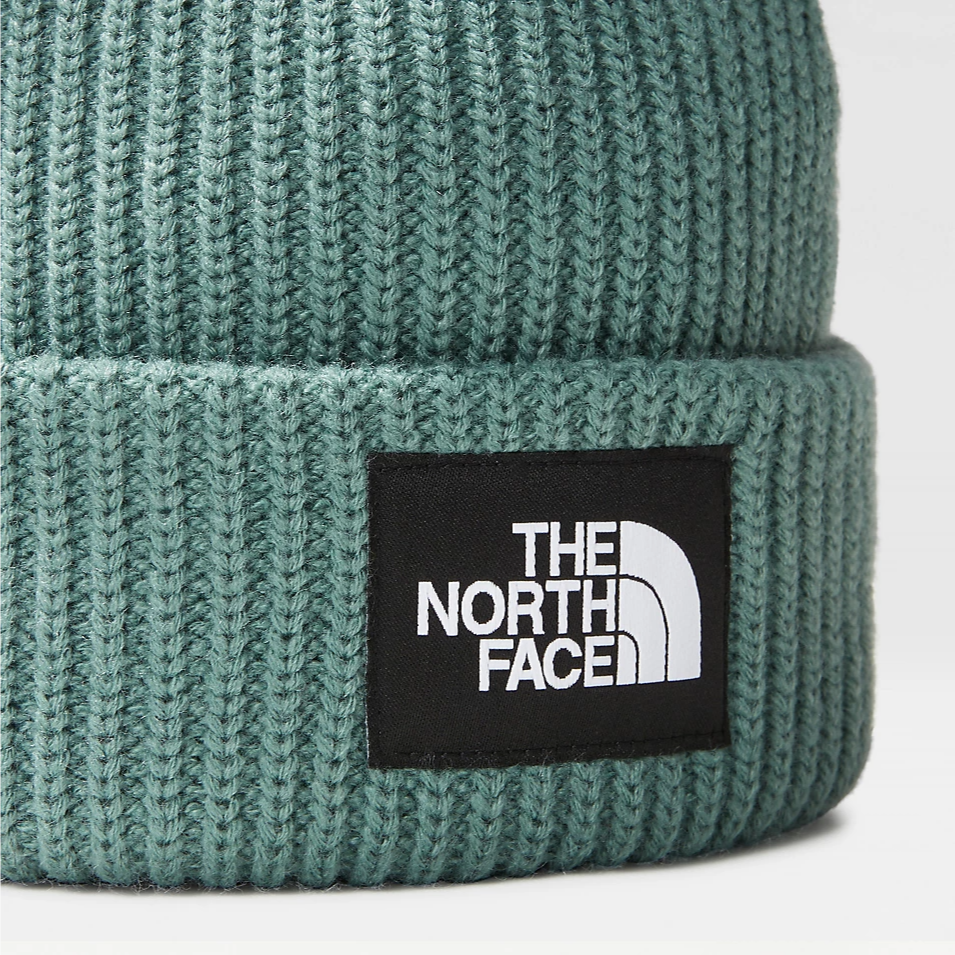 Salty Lined Beanie (Dark Sage)