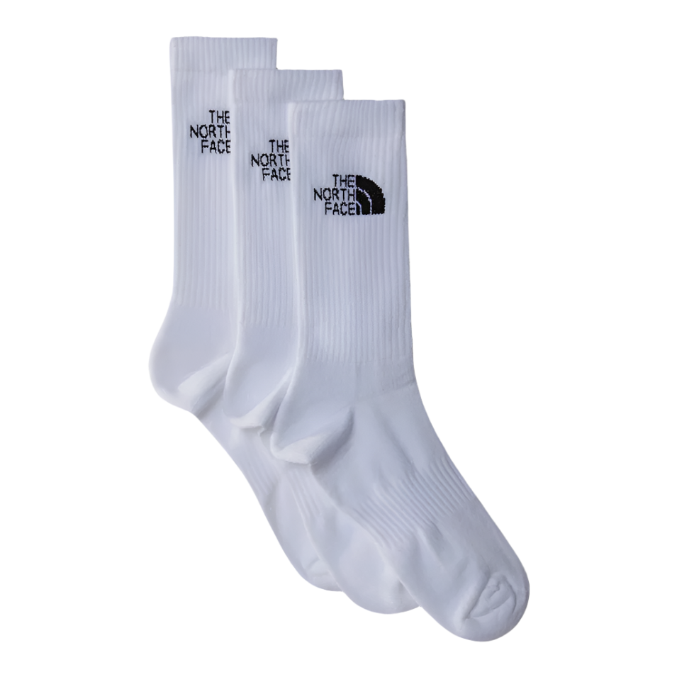 Multi Sport Cushion Crew Socks (White)