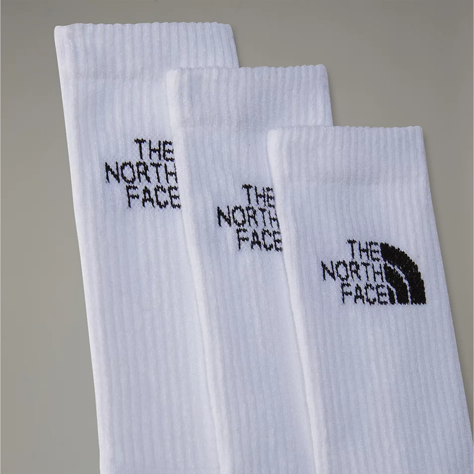 Multi Sport Cushion Crew Socks (White)