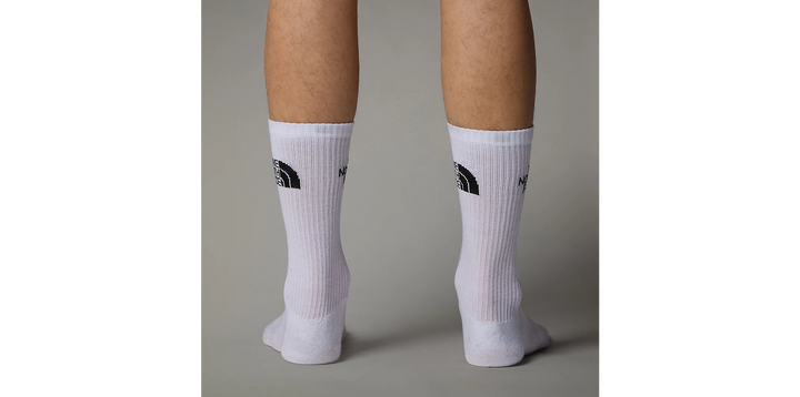 Multi Sport Cushion Crew Socks (White)