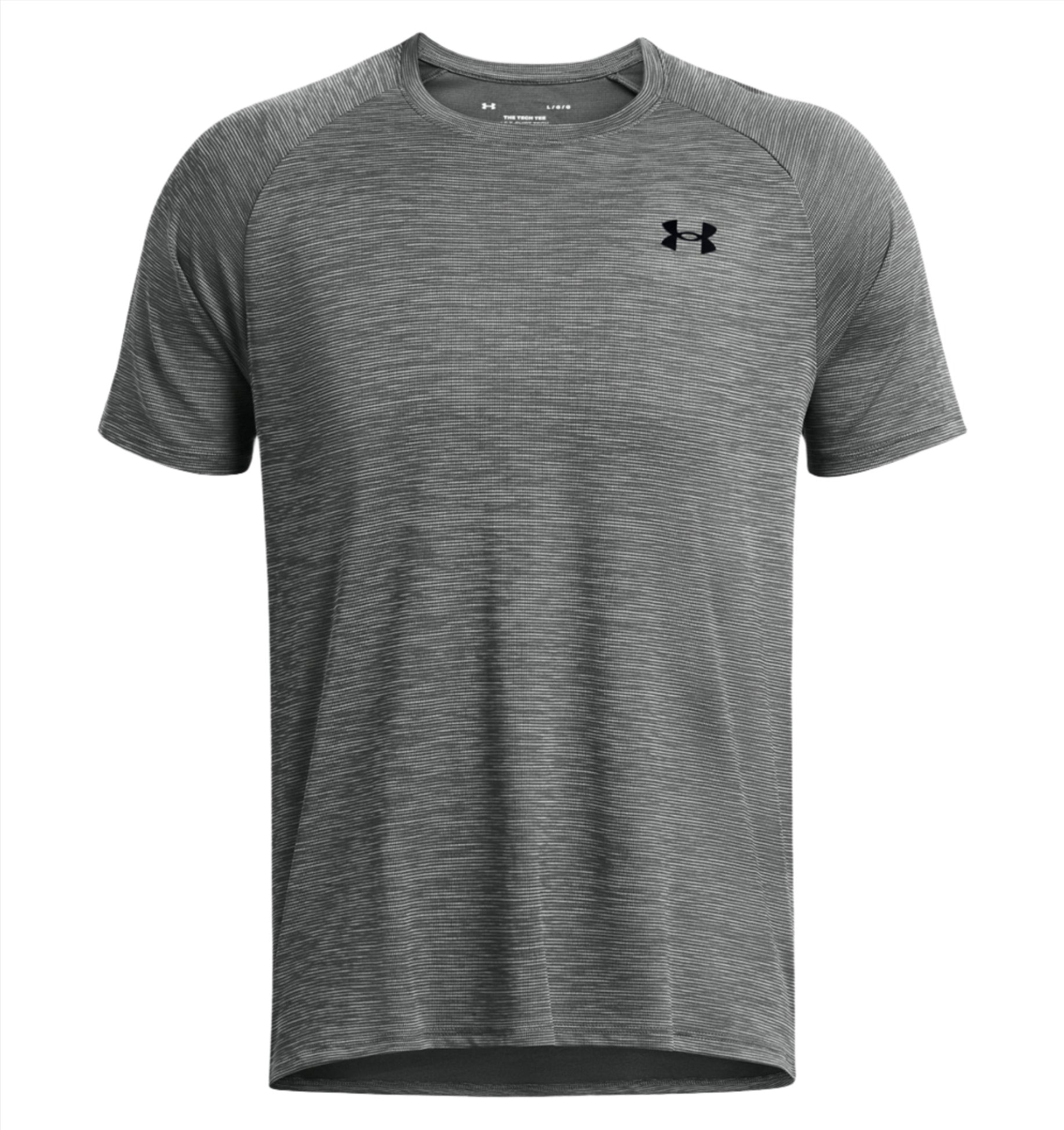Mens Tech Textured T-Shirt (Grey)