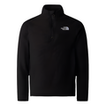 Teens Glacier 1/4 Zip Fleece (Black)