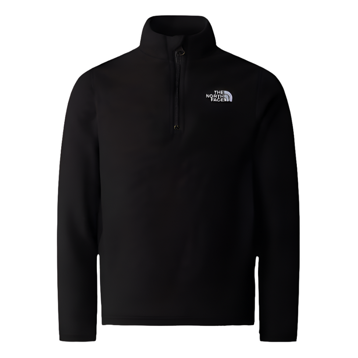 Teens Glacier 1/4 Zip Fleece (Black)