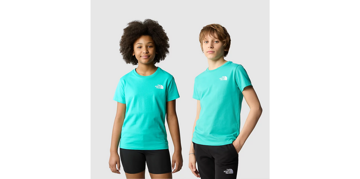 Teen Simple Dome Tee (Geyser Aqua)