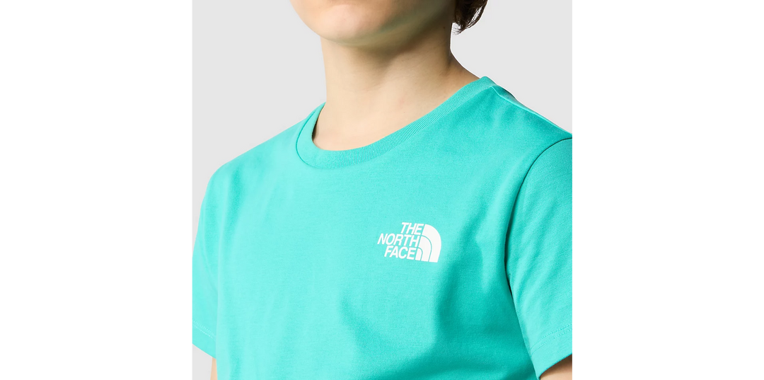 Teen Simple Dome Tee (Geyser Aqua)