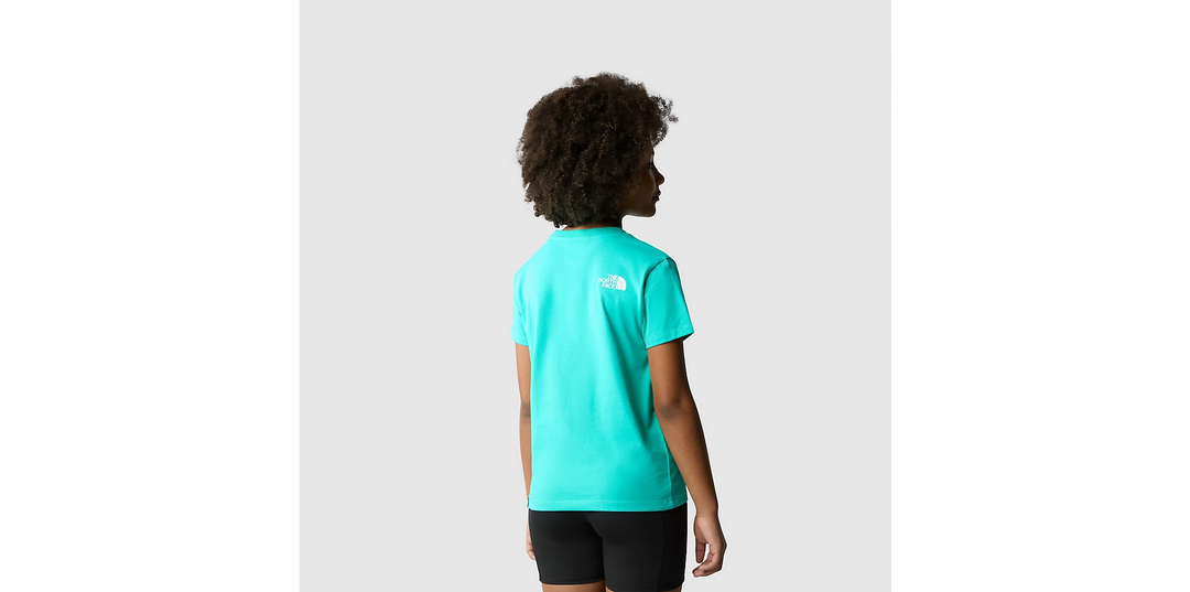 Teen Simple Dome Tee (Geyser Aqua)