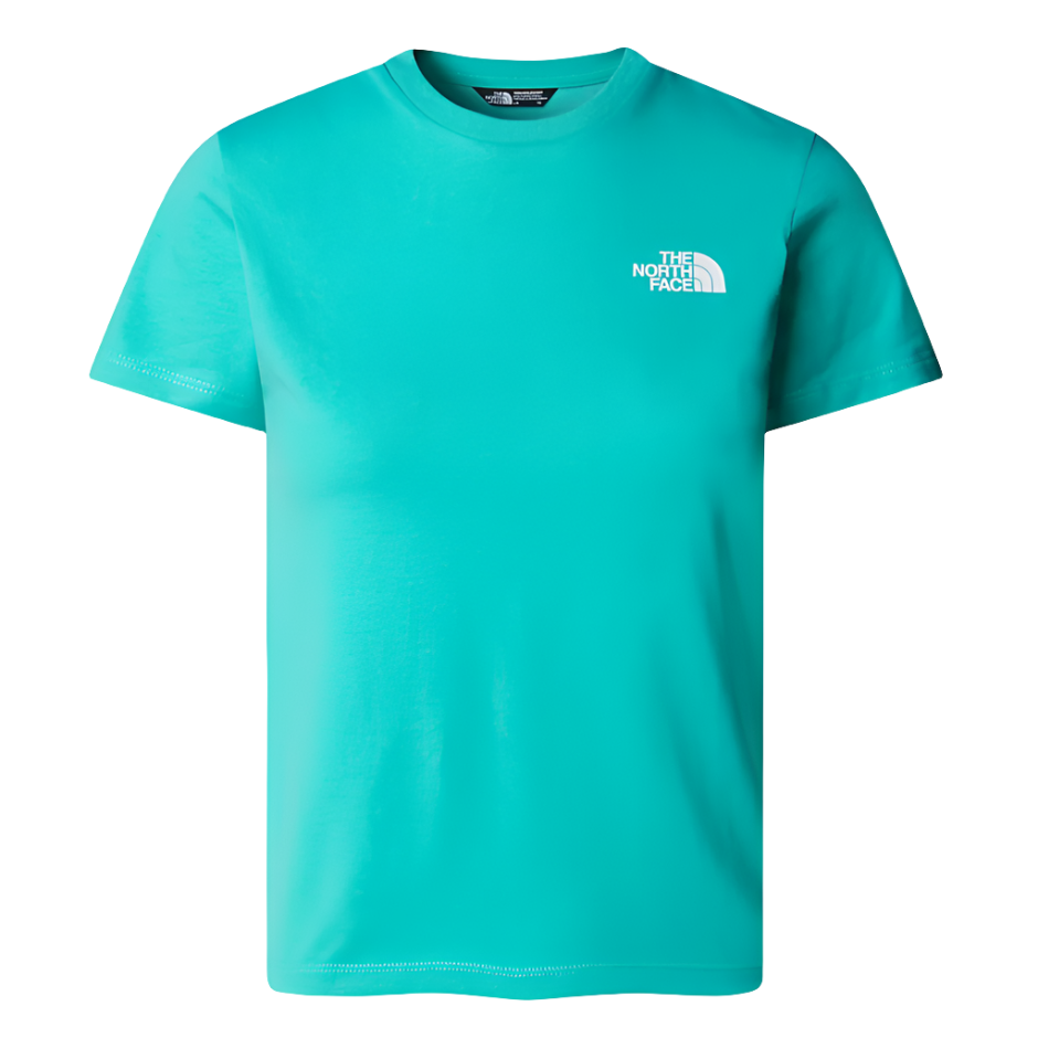 Teen Simple Dome Tee (Geyser Aqua)