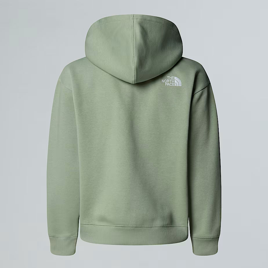 Teens Essential Oversized Hoodie (Slate Moss)