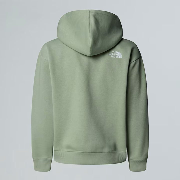 Teens Essential Oversized Hoodie (Slate Moss)