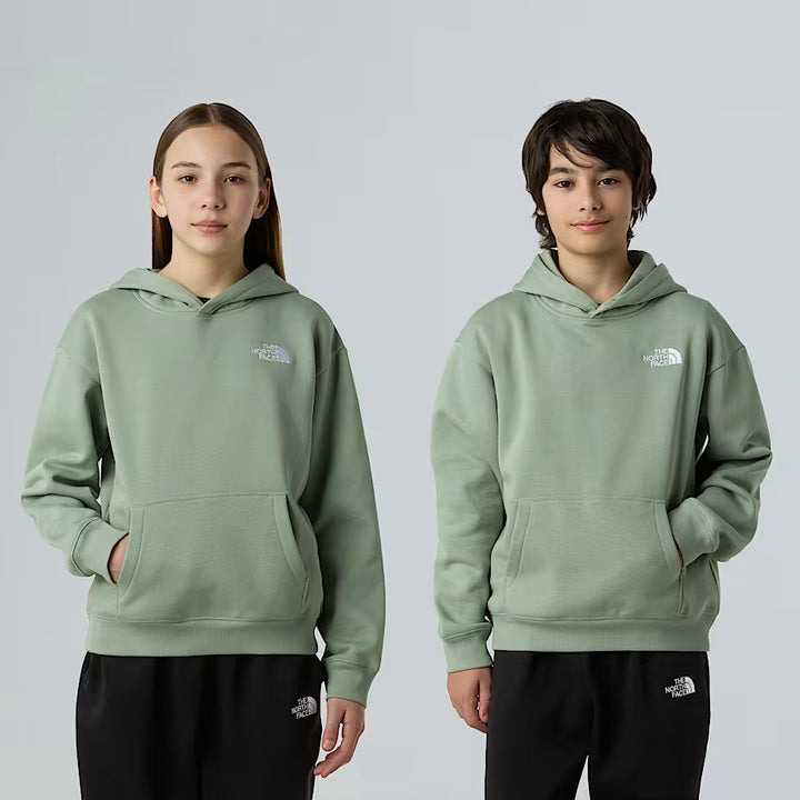 Teens Essential Oversized Hoodie (Slate Moss)