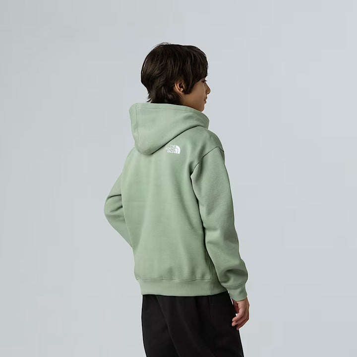 Teens Essential Oversized Hoodie (Slate Moss)