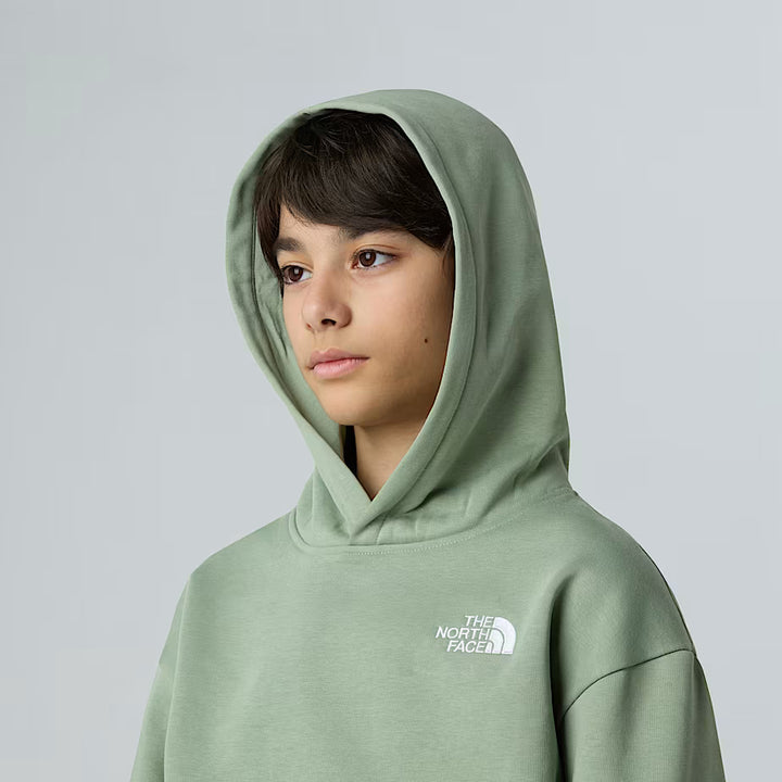 Teens Essential Oversized Hoodie (Slate Moss)