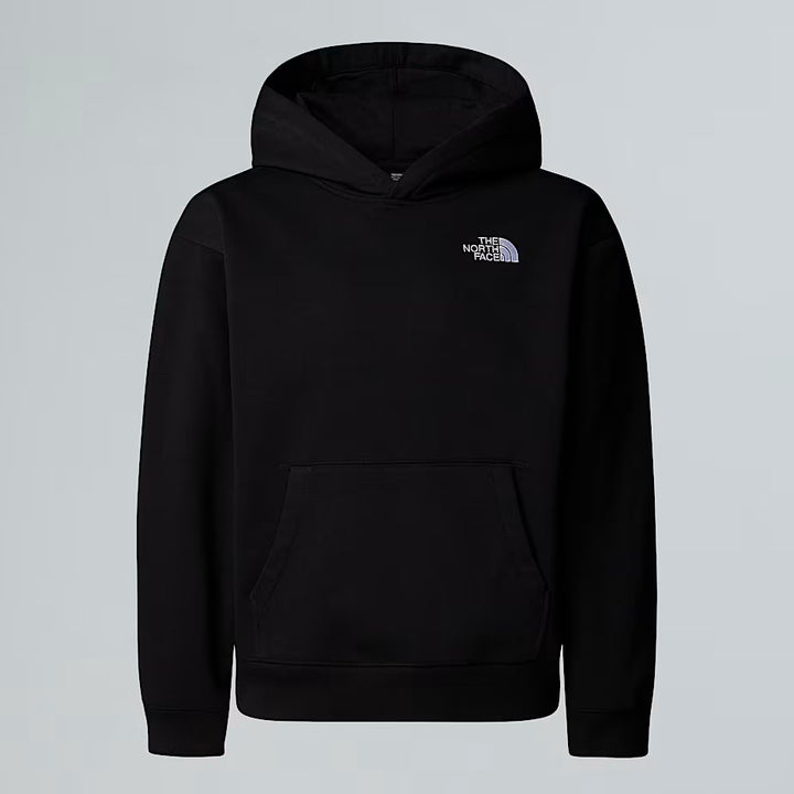 Teens Essential Oversized Hoodie (Black)
