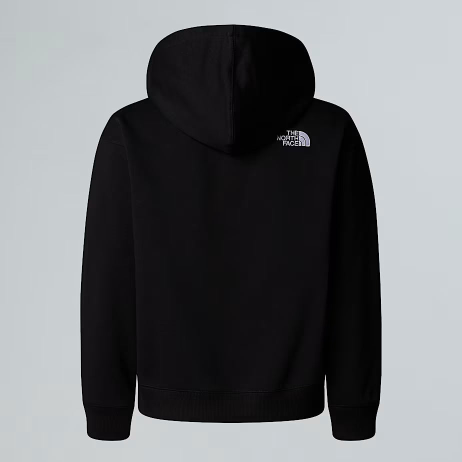 Teens Essential Oversized Hoodie (Black)