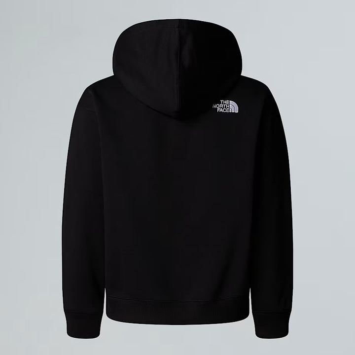 Teens Essential Oversized Hoodie (Black)