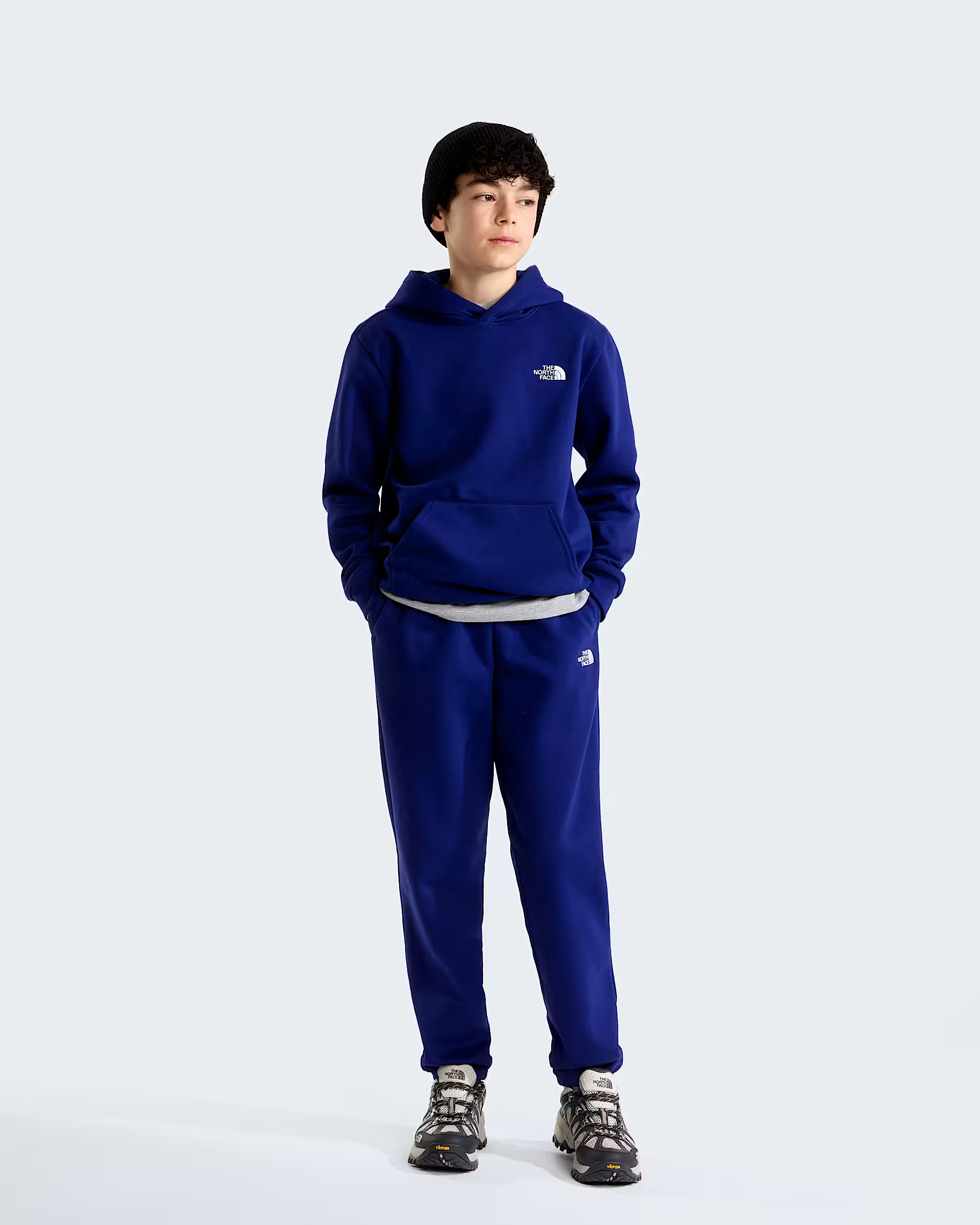 Teens Evolution Simple Dome Pullover Hoodie (Bold Blue)