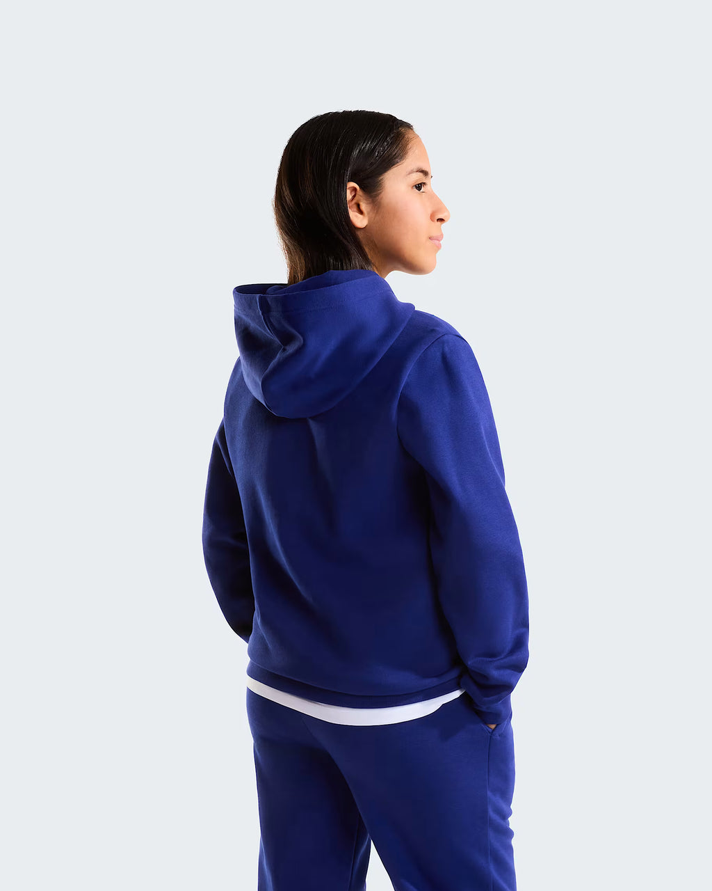 Teens Evolution Simple Dome Pullover Hoodie (Bold Blue)