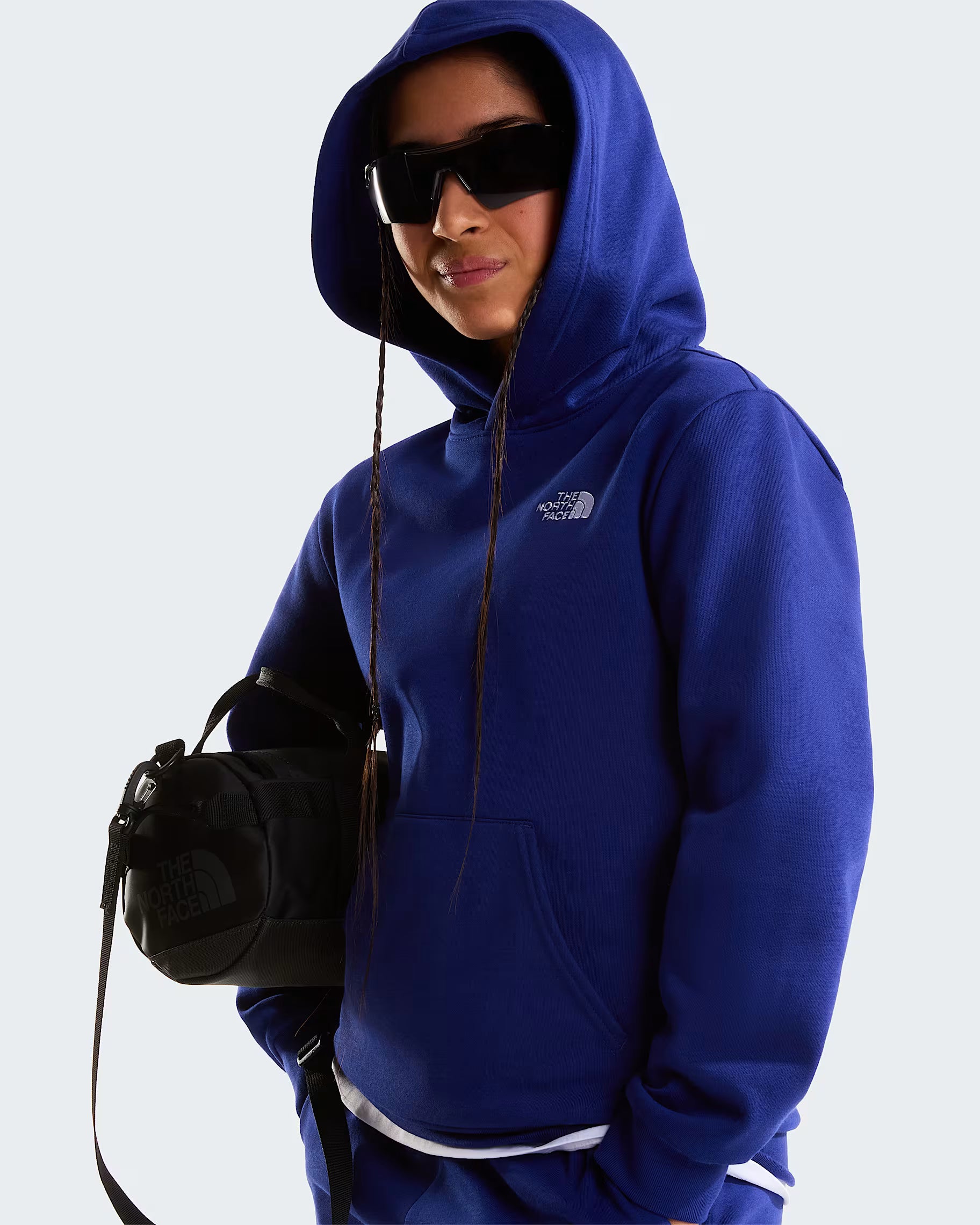 Teens Evolution Simple Dome Pullover Hoodie (Bold Blue)