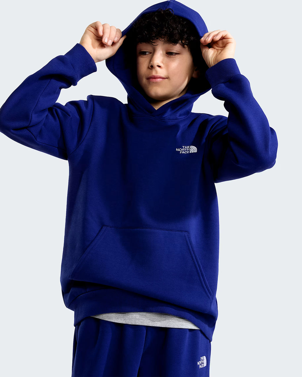 Teens Evolution Simple Dome Pullover Hoodie (Bold Blue)