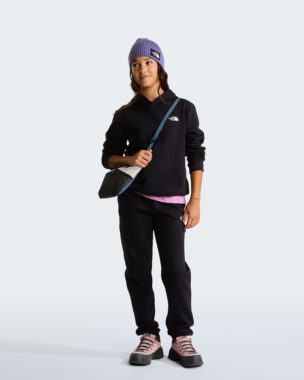 Teens Evolution Simple Dome Pullover Hoodie (Black)