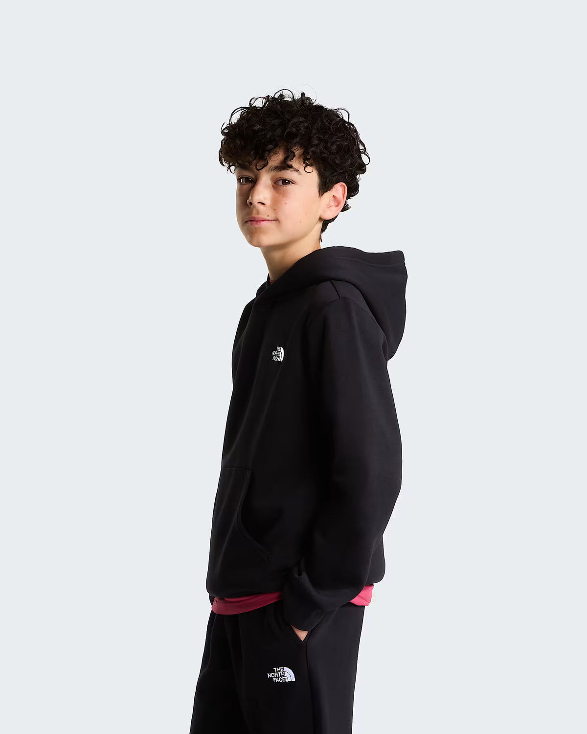 Teens Evolution Simple Dome Pullover Hoodie (Black)