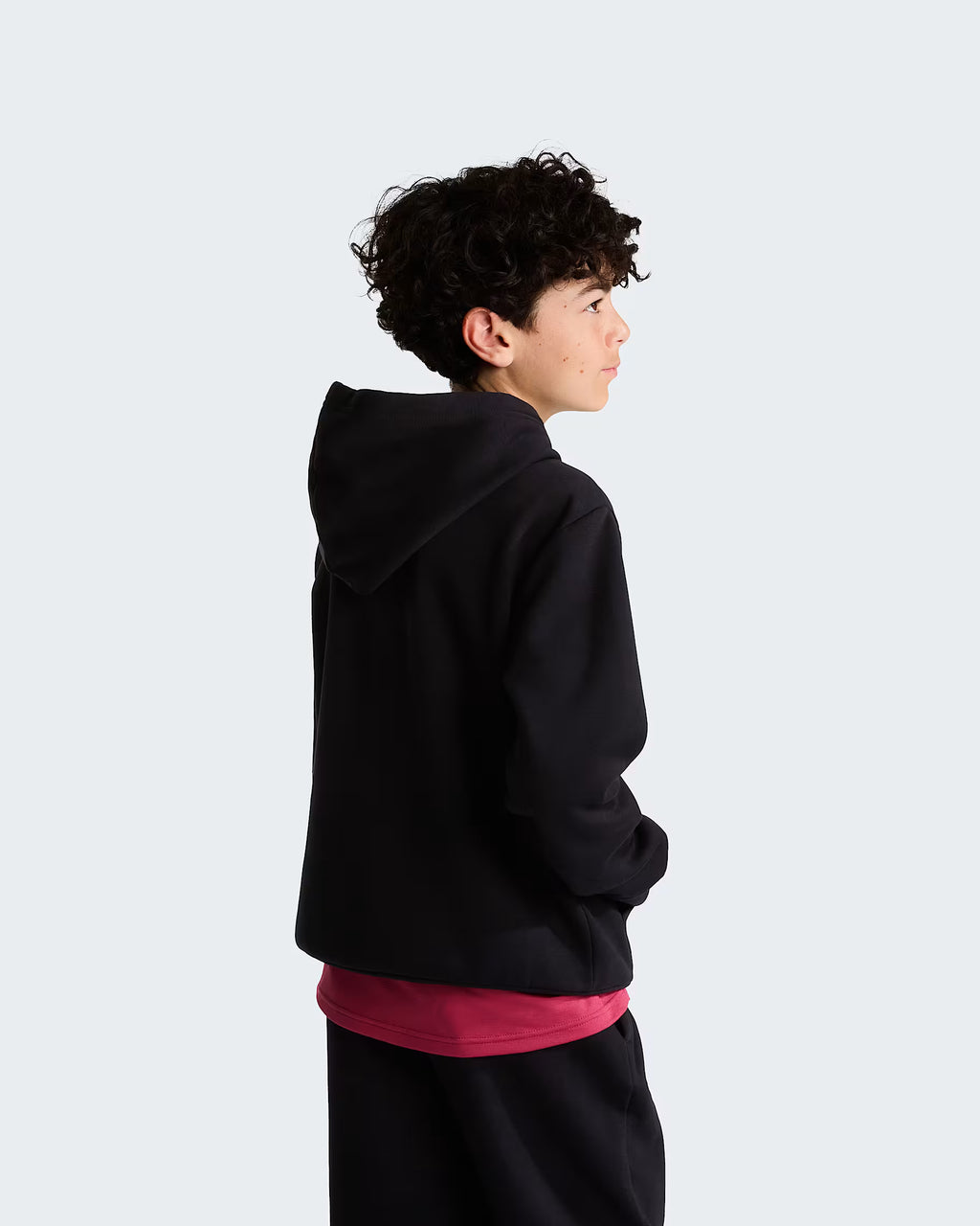Teens Evolution Simple Dome Pullover Hoodie (Black)