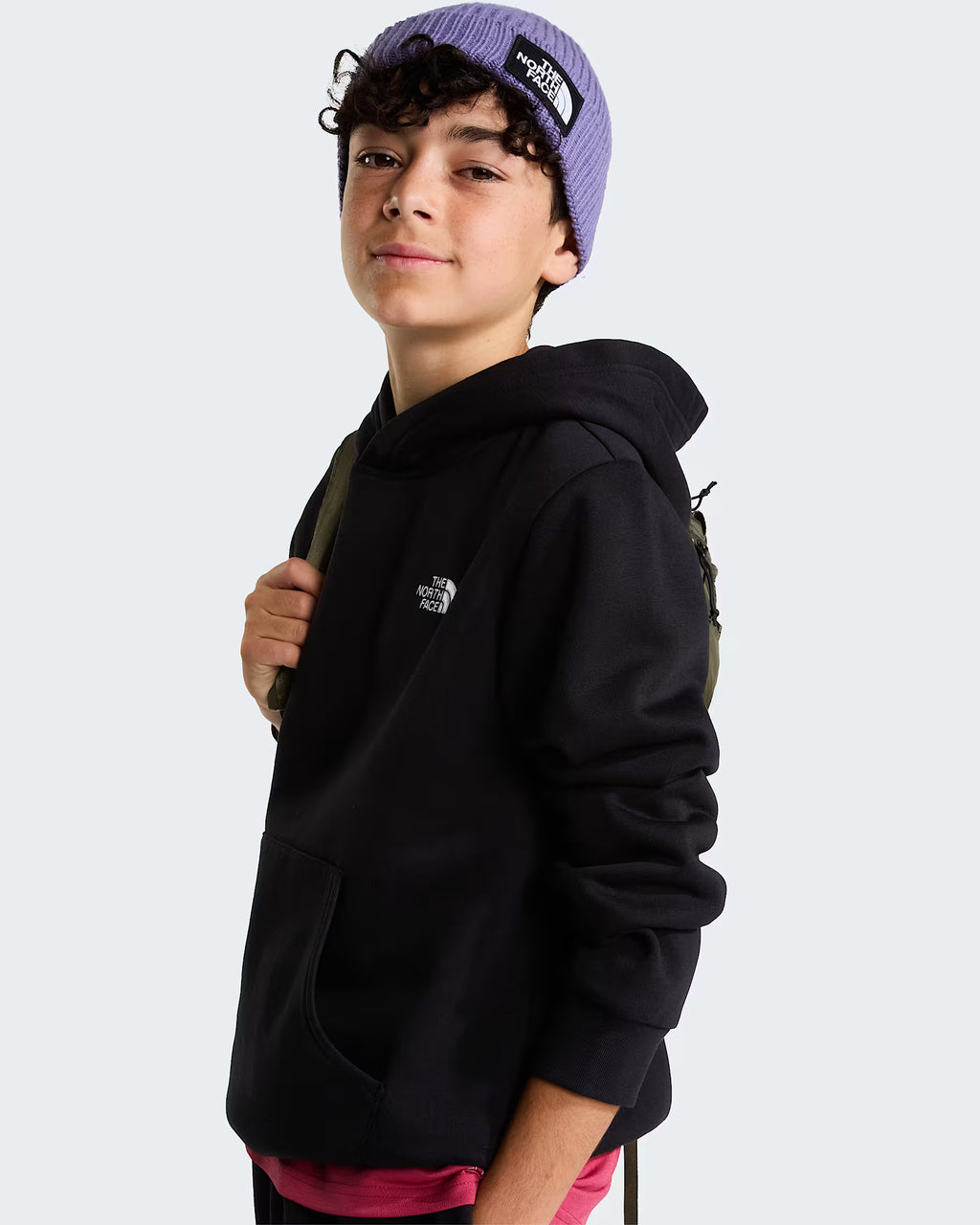 Teens Evolution Simple Dome Pullover Hoodie (Black)