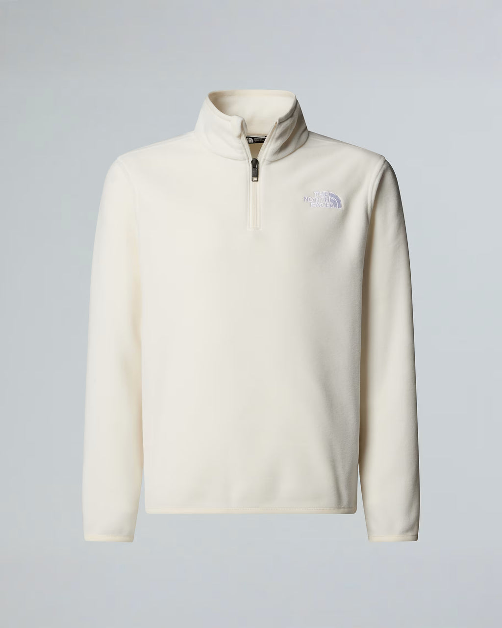 Teens Glacier 1/4 Zip Fleece (White Dune)