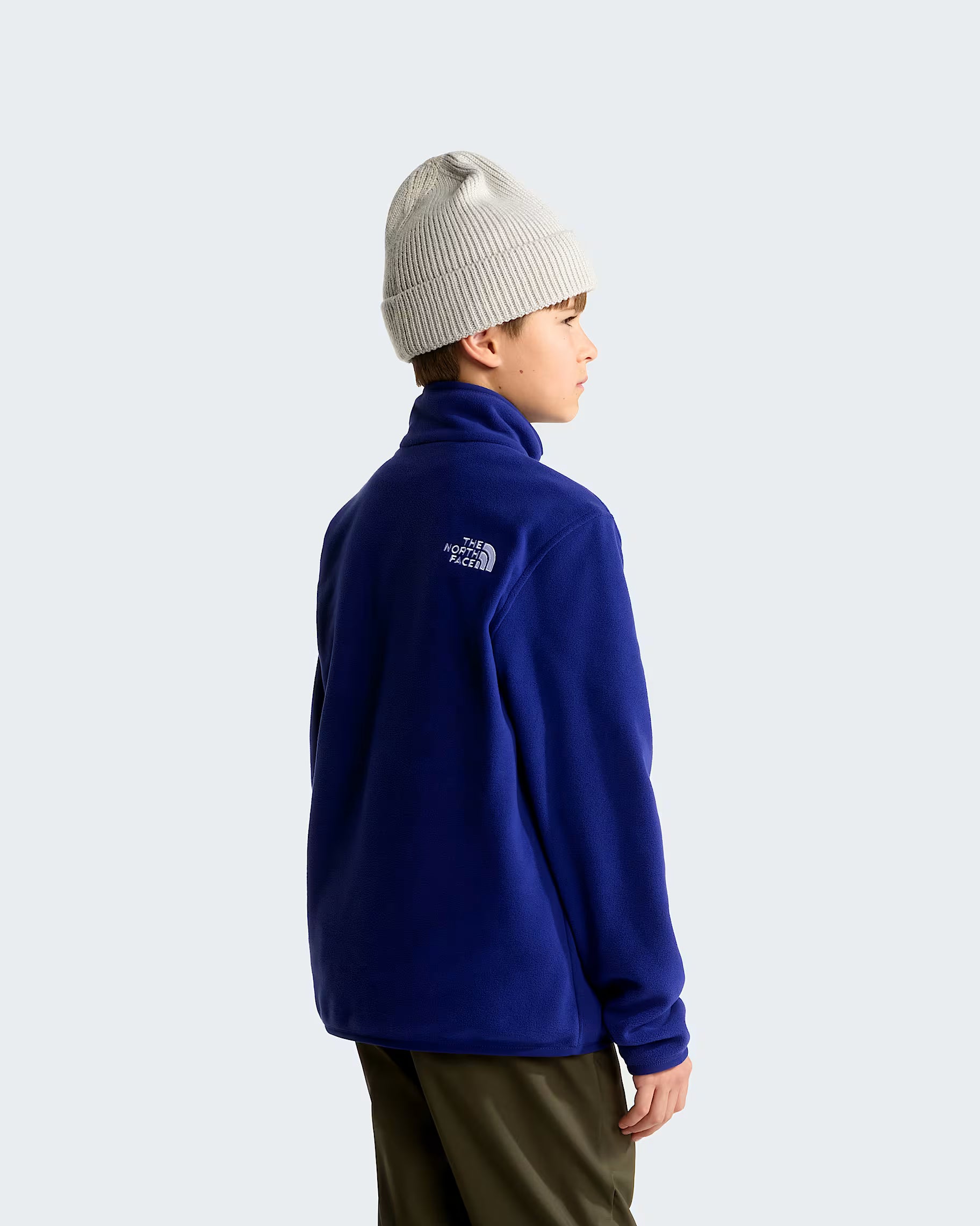 Teens Glacier 1/4 Zip Fleece (Bold Blue)
