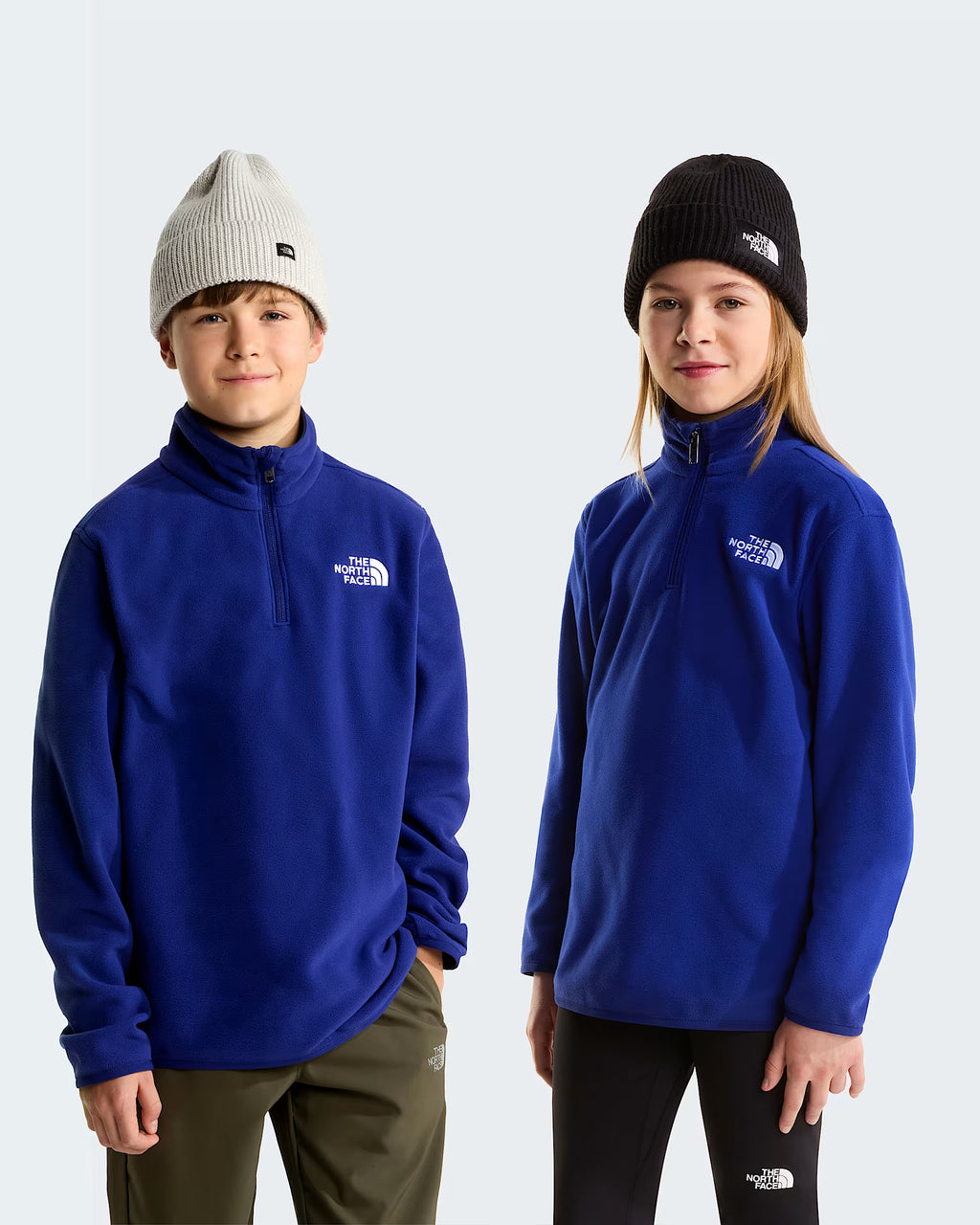 Teens Glacier 1/4 Zip Fleece (Bold Blue)