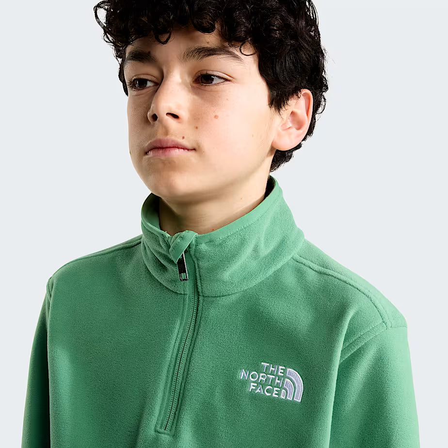 Teens Glacier 1/4 Zip Fleece (Dimmed Algae)