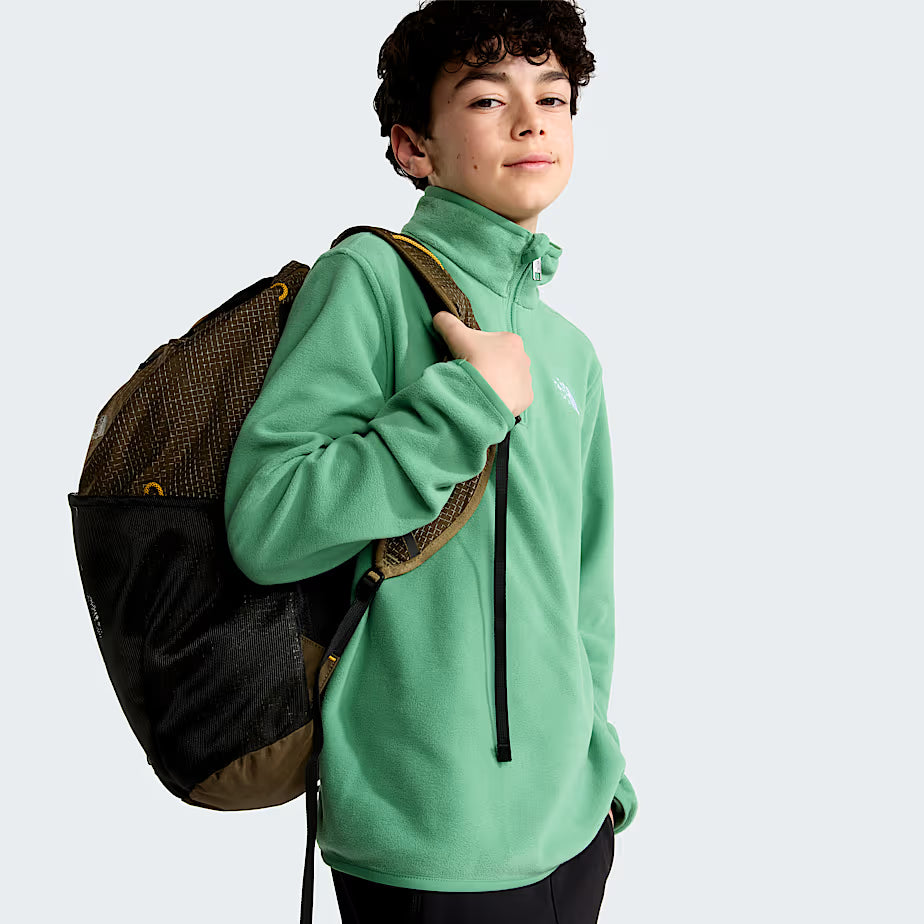 Teens Glacier 1/4 Zip Fleece (Dimmed Algae)