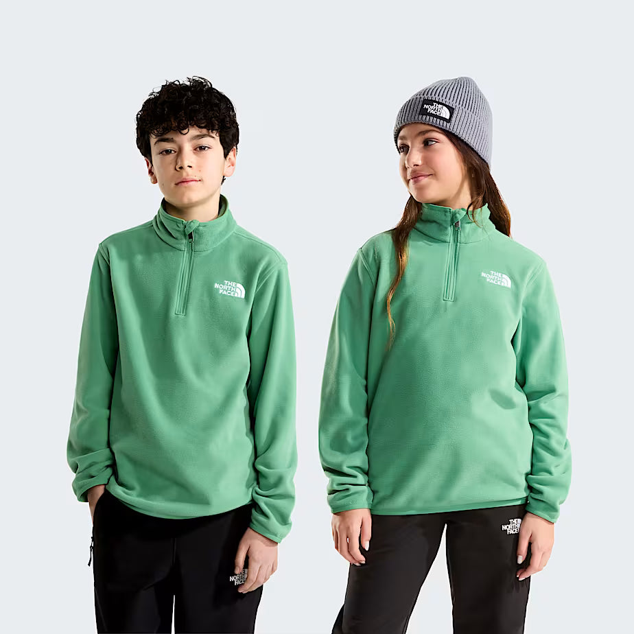 Teens Glacier 1/4 Zip Fleece (Dimmed Algae)