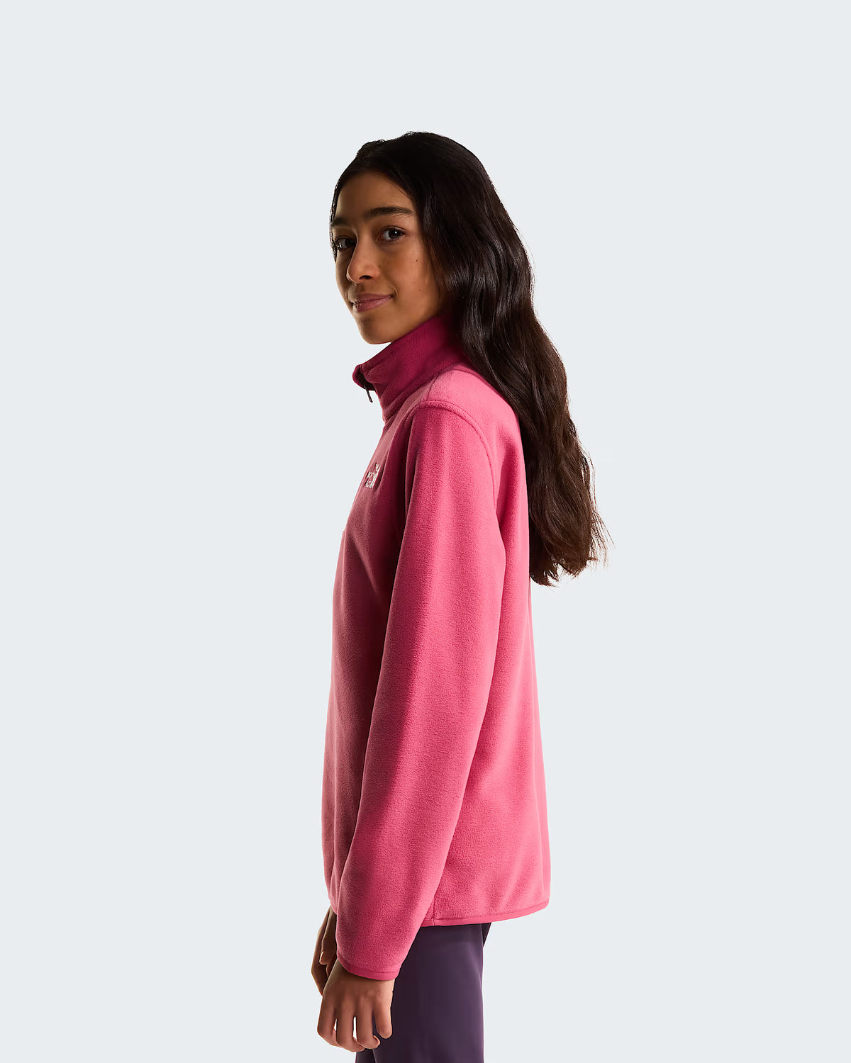 Teens Glacier 1/4 Zip Fleece (Fermented Clay)