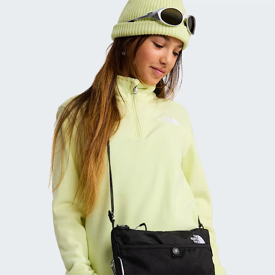 Teens Glacier 1/4 Zip Fleece (Lemon Mist)