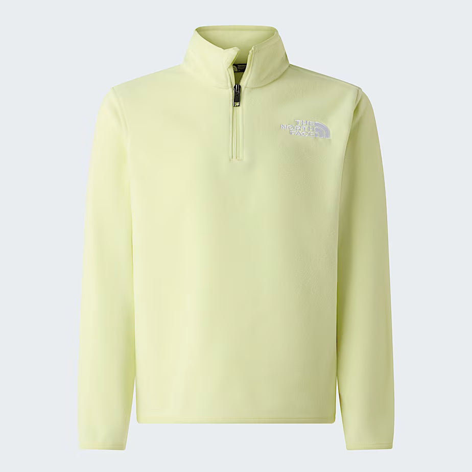 Teens Glacier 1/4 Zip Fleece (Lemon Mist)